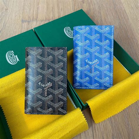 how much is the goyard saint-pierre card wallet|Goyard Saint Pierre Card Holder Black/Natural .